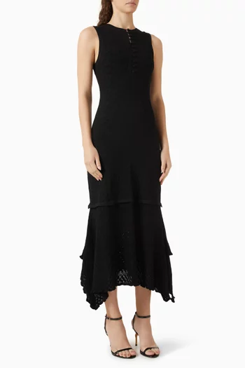 Valmaretta Knit Dress in Viscose Blend