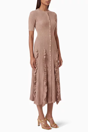 Pietrarosa Maxi Dress in Sparkling-knit