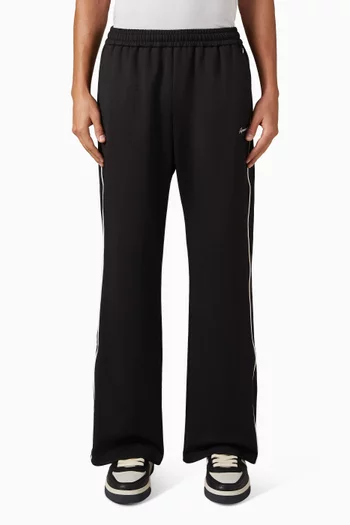 Embroidered-logo Track Pants
