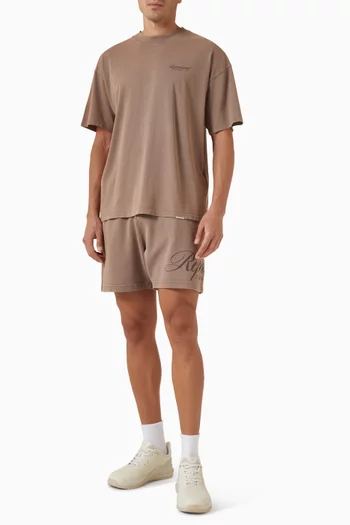 Owners Club Script Shorts in Mesh