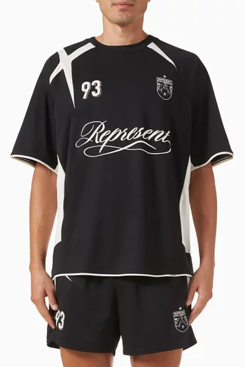 Star Football T-shirt in Mesh