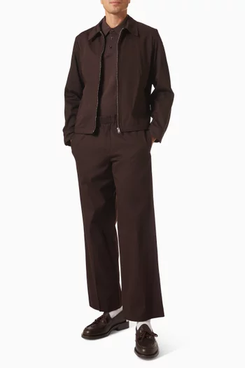 Polo Shirt in Cotton-silk