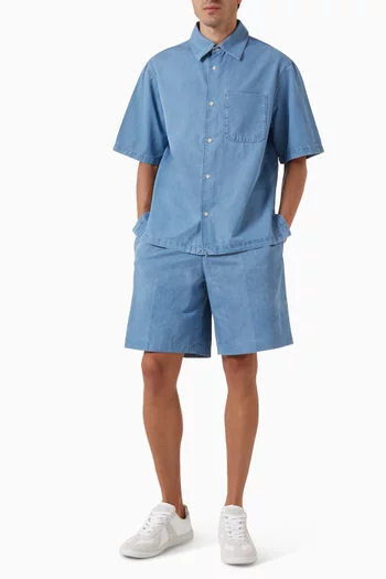 Rope Shorts in Denim