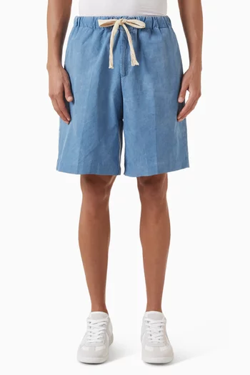 Rope Shorts in Denim