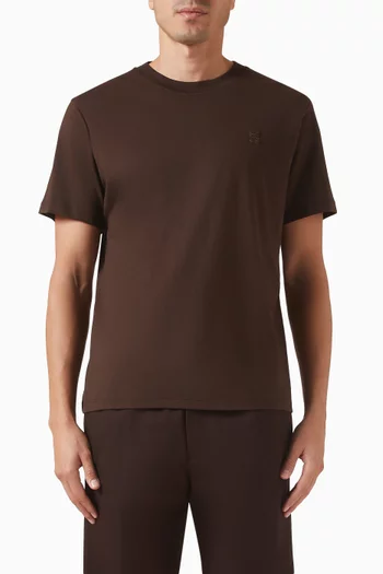 Tonal Patch T-shirt in Cotton