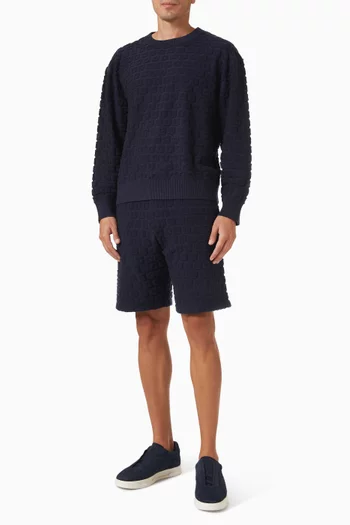 Sponge Crewneck Sweatshirt in Terry