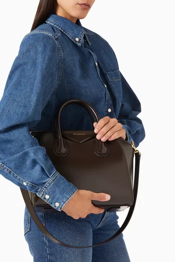 Small Antigona Bag in Leather