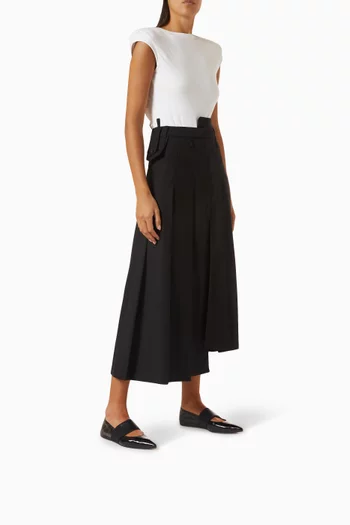 Crush Ballerina Flats in Naplack Leather