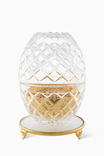 Royal Crystal Burner Clear Gold