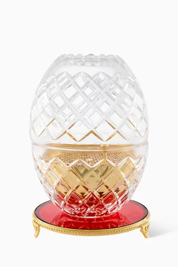Royal Crystal Burner Maroon Gold