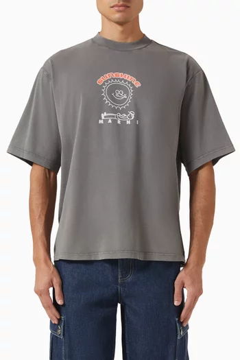 Logo T-shirt in Cotton
