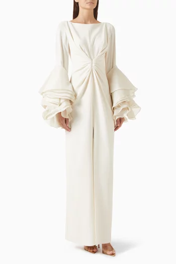 Justo Gown in Crepe