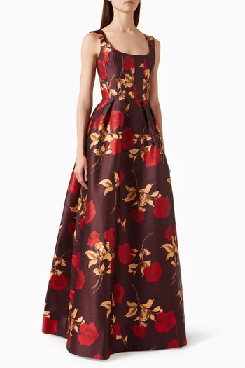 Melora Printed Gown