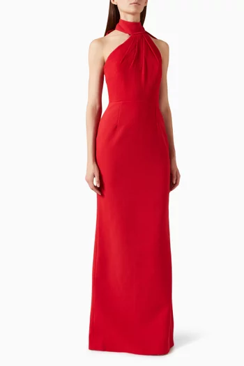 Raziel Scarf Gown