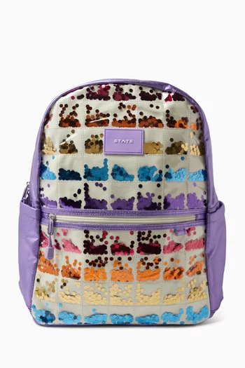 Quilted Sequins Kane Backpack
