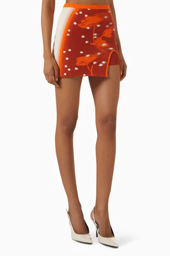 Casia Mini Skort in Knit