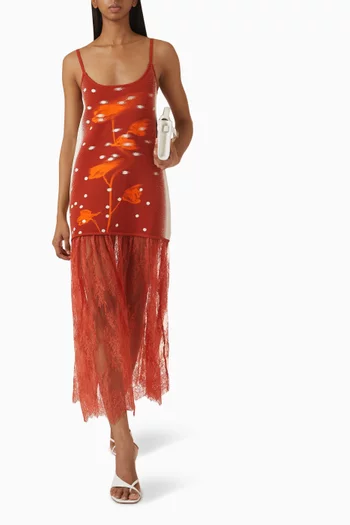 Ginger Mixed Media Tank Dress