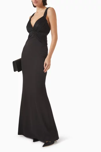 x Pronovias Breksta Evening Gown