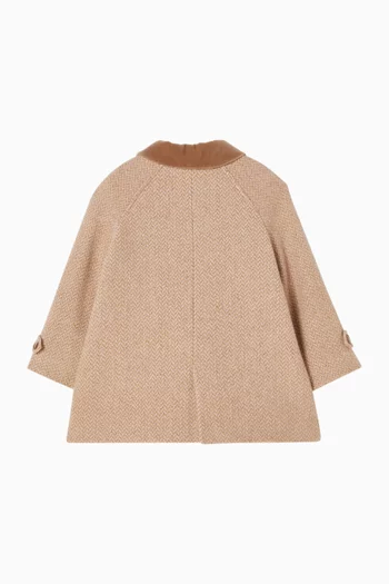 Jiba Coat in Wool-blend