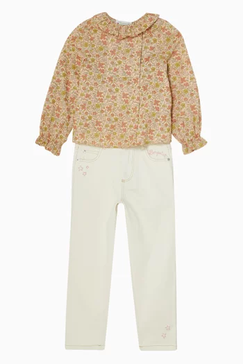 Melusina Liberty Blouse in Organic Cotton