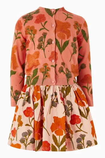 Suzon Floral Skirt in Cotton