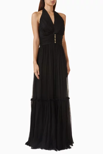 x Pronovias Shinju Evening Dress