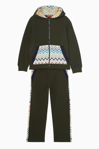 2-piece Tracksuit in Cotton