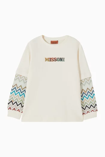 Zigzag Logo Sweatshirt