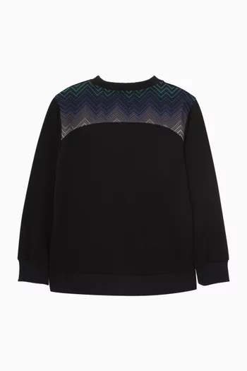 Zigzag Logo Sweatshirt