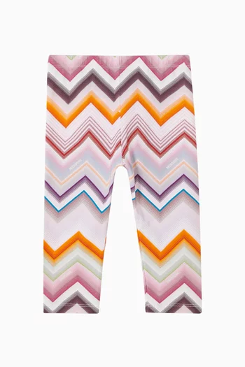 Zigzag Printed Leggings