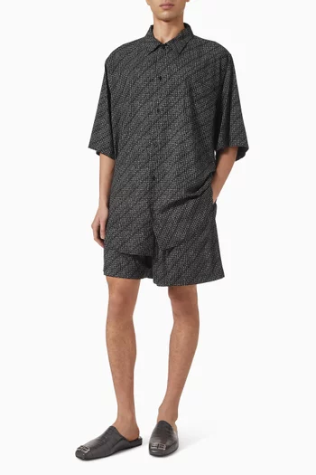 Monogram Pyjama Shorts