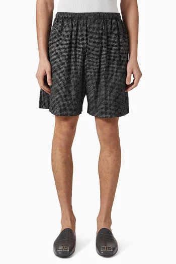 Monogram Pyjama Shorts
