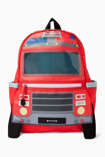 Fire Truck Mini Kane Backpack
