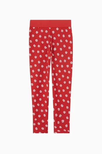 Daisy Print Leggings