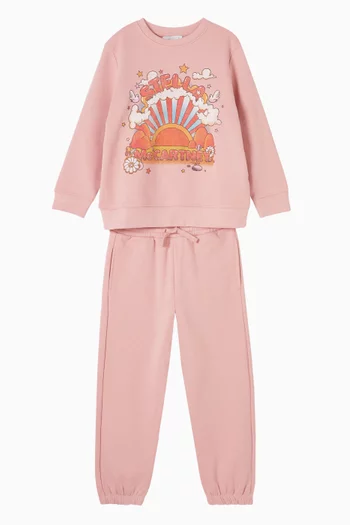 Sunshine Graphic Tracksuit in Cotton