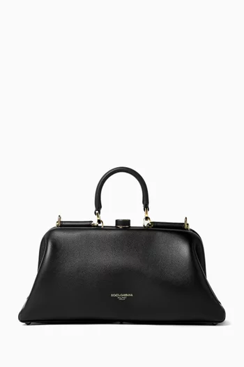 Small Grandma Top-handle Bag in Leather