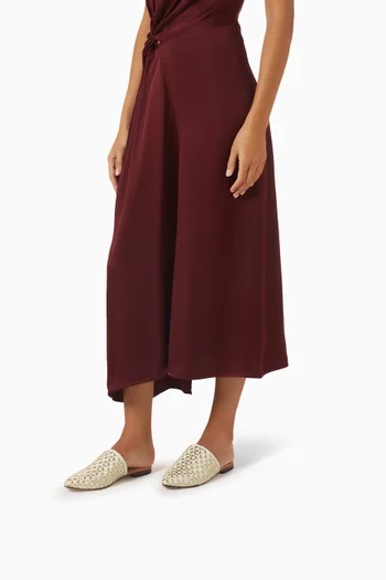 Serma Star-embroidered Mules in Suede