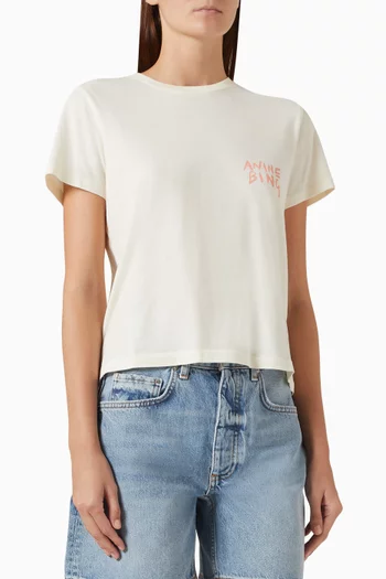 Shelley T-shirt in Cotton Jersey