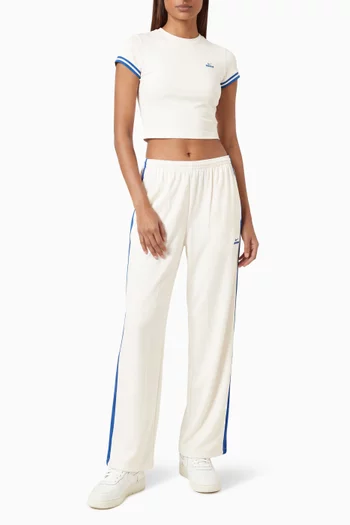 Knit Wide-leg Pants
