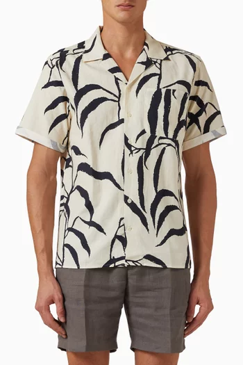 Ravenshead Printed Shirt in Cotton