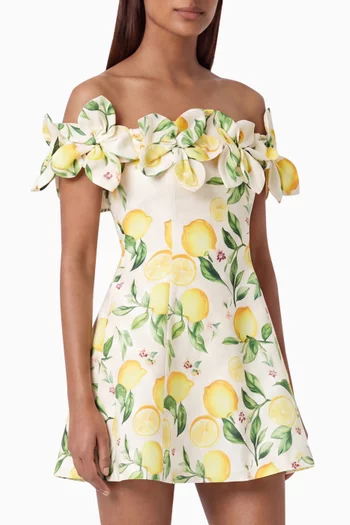 Hana Off-shoulder Mini Dress