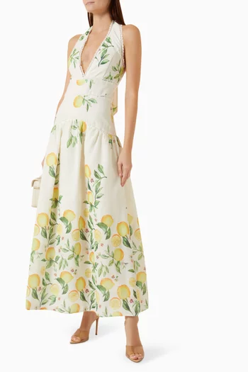 Hana Halterneck Gown