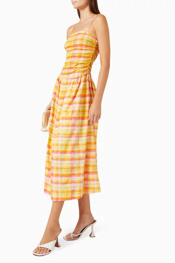 Check Lola Midi Dress