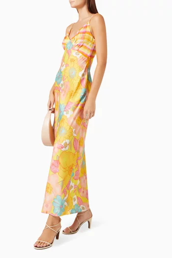 Imogen Floral-print Maxi Dress