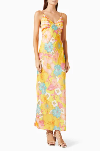 Imogen Floral-print Maxi Dress