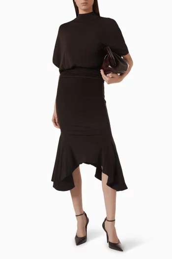 Ankle Skirt in Jersey
