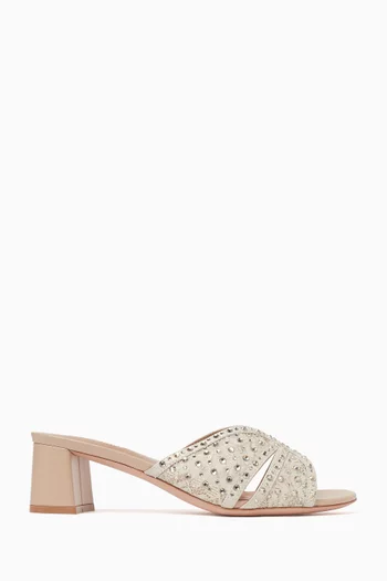 Cesca Embellished Mules