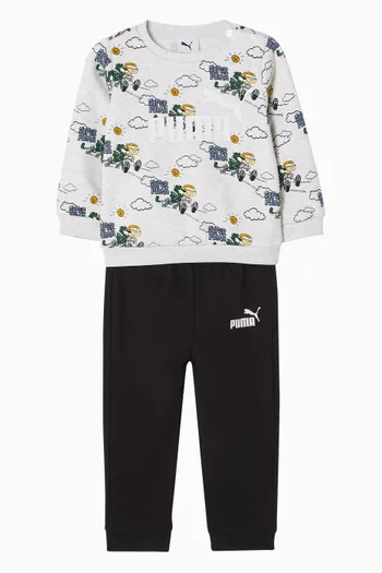 Minicats Super Puma Sweater & Pants Set in Cotton