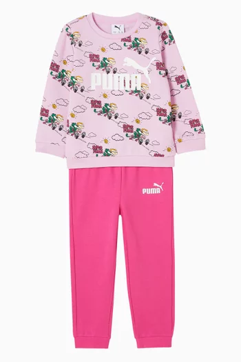 Minicats Super Puma Sweater & Pants Set in Cotton