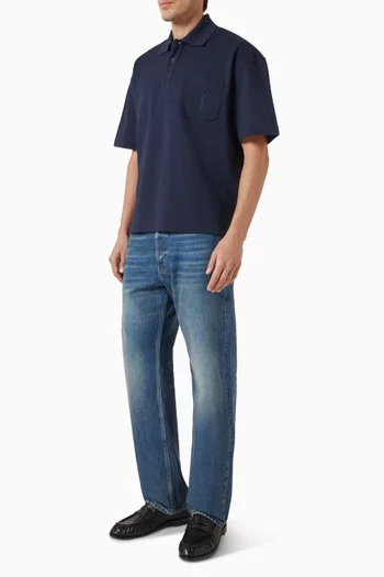 Cassandre Polo Shirt in Cotton-piqué